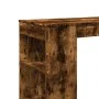 Mesa alta bar con estantes roble ahumado 102x50x103,5 cm von , Küchen- und Esstische - Ref: Foro24-854359, Preis: 79,34 €, Ra...