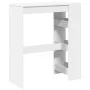 Mesa alta con estantes madera ingeniería 90x40x103,5 cm de , Mesas de cocina y de comedor - Ref: Foro24-854373, Precio: 86,66...