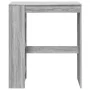 Mesa alta bar con estantes madera gris Sonoma 90x47,5x103,5 cm de , Mesas de cocina y de comedor - Ref: Foro24-854378, Precio...