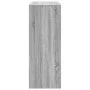 Mesa alta bar con estantes madera gris Sonoma 90x47,5x103,5 cm de , Mesas de cocina y de comedor - Ref: Foro24-854378, Precio...