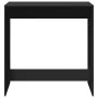 Mesa alta de bar madera ingeniería negra 102x50x103,5 cm by , Kitchen and dining tables - Ref: Foro24-854428, Price: 88,37 €,...