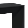 Mesa alta de bar madera ingeniería negra 102x50x103,5 cm by , Kitchen and dining tables - Ref: Foro24-854428, Price: 88,37 €,...