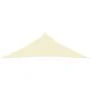 Cream Oxford fabric triangular sail awning 3.5x3.5x4.9 m by vidaXL, Umbrellas - Ref: Foro24-135230, Price: 32,05 €, Discount: %