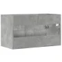 Waschbeckenunterschrank aus grauer Beton-Sperrholzplatte, 80x38,5x46 cm. von , Badezimmermöbel - Ref: Foro24-856210, Preis: 4...