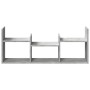 Wandregal aus grauem Beton-Ingenieurholz, 100x18x40 cm. von , Regale und Regale - Ref: Foro24-854799, Preis: 26,55 €, Rabatt: %