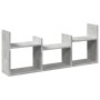 Wandregal aus grauem Beton-Ingenieurholz, 100x18x40 cm. von , Regale und Regale - Ref: Foro24-854799, Preis: 26,55 €, Rabatt: %