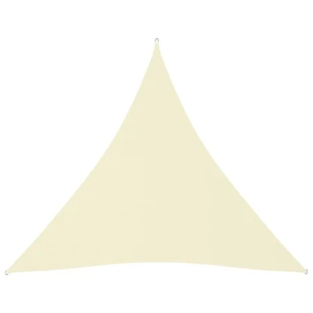 Triangular sail awning Oxford fabric cream color 6x6x6 m by vidaXL, Umbrellas - Ref: Foro24-135240, Price: 49,05 €, Discount: %