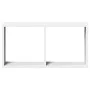 Wandschrank aus weißem Ingenieurholz 60x16x30 cm von , Regale und Regale - Ref: Foro24-854877, Preis: 21,62 €, Rabatt: %