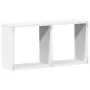 Wandschrank aus weißem Ingenieurholz 60x16x30 cm von , Regale und Regale - Ref: Foro24-854877, Preis: 21,62 €, Rabatt: %