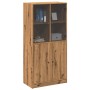 Hoher Schrank mit Eichenholztüren Artisian 68x37x142 cm. von , Sideboards - Ref: Foro24-3318723, Preis: 172,24 €, Rabatt: %