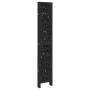 Biombo separador de 5 paneles madera maciza Paulownia negro by , Room dividers - Ref: Foro24-358760, Price: 135,77 €, Discoun...