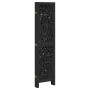 Biombo separador de 5 paneles madera maciza Paulownia negro by , Room dividers - Ref: Foro24-358757, Price: 148,58 €, Discoun...