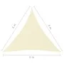 Triangular sail awning Oxford fabric cream color 6x6x6 m by vidaXL, Umbrellas - Ref: Foro24-135240, Price: 49,05 €, Discount: %