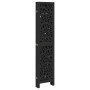 Sechsflügeliger Raumteiler aus massivem Paulownia-Holz in Schwarz. von , Raumteiler - Ref: Foro24-358762, Preis: 132,66 €, Ra...