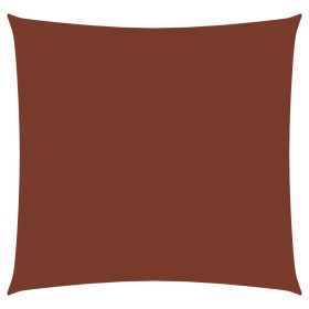 Terracotta Oxford fabric square sail awning 6x6 m by vidaXL, Umbrellas - Ref: Foro24-135362, Price: 106,40 €, Discount: %