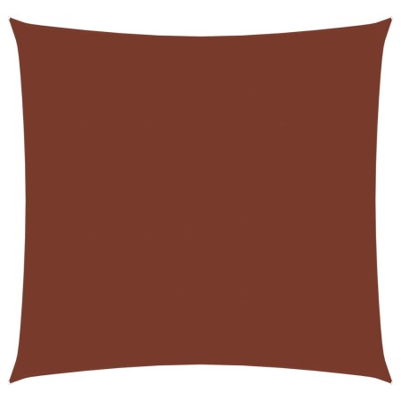 Terracotta Oxford fabric square sail awning 6x6 m by vidaXL, Umbrellas - Ref: Foro24-135362, Price: 106,40 €, Discount: %