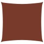 Terracotta Oxford fabric square sail awning 6x6 m by vidaXL, Umbrellas - Ref: Foro24-135362, Price: 106,40 €, Discount: %