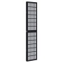 Biombo separador de 4 paneles madera maciza Paulownia negro by , Room dividers - Ref: Foro24-358769, Price: 89,31 €, Discount: %