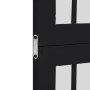 Biombo separador de 4 paneles madera maciza Paulownia negro by , Room dividers - Ref: Foro24-358769, Price: 89,31 €, Discount: %