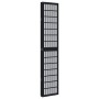 Biombo separador de 5 paneles madera maciza Paulownia negro by , Room dividers - Ref: Foro24-358774, Price: 148,76 €, Discoun...