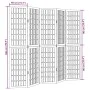 Falttrennwand mit 5 massiven Paulownia-Holzpaneelen in Schwarz. von , Raumteiler - Ref: Foro24-358774, Preis: 136,79 €, Rabat...