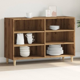 Ingenieurholz-Sideboard Eiche Handwerker 103,5x35x70 cm von , Schließfächer und Lagerschränke - Ref: Foro24-856451, Preis: 79...