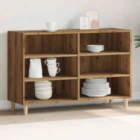 Ingenieurholz-Sideboard Eiche Handwerker 103,5x35x70 cm von , Schließfächer und Lagerschränke - Ref: Foro24-856451, Preis: 79...
