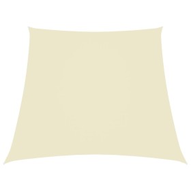 Trapezförmiges Sonnensegel aus cremefarbenem Oxford-Gewebe 2/4x3 m von vidaXL, Sonnenschirme - Ref: Foro24-135241, Preis: 29,...