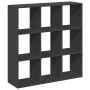 Librería divisora madera de ingeniería negra 102x29x103,5 cm by , Bookcases and shelves - Ref: Foro24-858040, Price: 80,42 €,...
