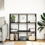 Librería divisora madera de ingeniería negra 102x29x103,5 cm by , Bookcases and shelves - Ref: Foro24-858040, Price: 81,64 €,...