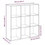 Librería divisora madera de ingeniería negra 102x29x103,5 cm by , Bookcases and shelves - Ref: Foro24-858040, Price: 80,42 €,...