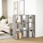 Librería divisora madera gris hormigón 102x29x103,5 cm by , Bookcases and shelves - Ref: Foro24-858042, Price: 76,35 €, Disco...