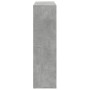 Librería divisora madera gris hormigón 102x29x103,5 cm by , Bookcases and shelves - Ref: Foro24-858042, Price: 76,35 €, Disco...