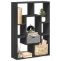 Estantería de madera de ingeniería negra 63x20x90 cm by , Bookcases and shelves - Ref: Foro24-858139, Price: 45,87 €, Discoun...