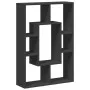 Estantería de madera de ingeniería negra 63x20x90 cm de , Librerías y estanterías - Ref: Foro24-858139, Precio: 45,18 €, Desc...