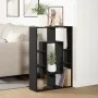 Estantería de madera de ingeniería negra 63x20x90 cm de , Librerías y estanterías - Ref: Foro24-858139, Precio: 45,18 €, Desc...