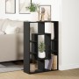 Estantería de madera de ingeniería negra 63x20x90 cm by , Bookcases and shelves - Ref: Foro24-858139, Price: 45,87 €, Discoun...