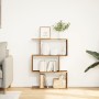 Librería divisora 3 niveles madera envejecida 70x24x97 cm by , Bookcases and shelves - Ref: Foro24-858118, Price: 42,05 €, Di...