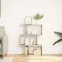 Librería divisora 3 niveles madera roble Sonoma 70x24x97 cm by , Bookcases and shelves - Ref: Foro24-858113, Price: 41,55 €, ...