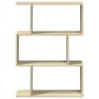 Librería divisora 3 niveles madera roble Sonoma 70x24x97 cm von , Bücherregale und Regale - Ref: Foro24-858113, Preis: 42,17 ...