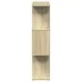 Librería divisora 3 niveles madera roble Sonoma 70x24x97 cm by , Bookcases and shelves - Ref: Foro24-858113, Price: 41,55 €, ...