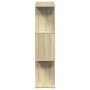 Librería divisora 3 niveles madera roble Sonoma 70x24x97 cm von , Bücherregale und Regale - Ref: Foro24-858113, Preis: 42,17 ...