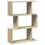 Librería divisora 3 niveles madera roble Sonoma 70x24x97 cm von , Bücherregale und Regale - Ref: Foro24-858113, Preis: 42,17 ...