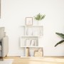 Librería divisor 3 niveles madera ingeniería blanco 70x24x97 cm von , Bücherregale und Regale - Ref: Foro24-858111, Preis: 47...