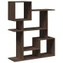 Librería divisora madera ingeniería marrón roble 92x29x112 cm de , Librerías y estanterías - Ref: Foro24-858126, Precio: 71,8...