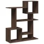 Librería divisora madera ingeniería marrón roble 92x29x112 cm de , Librerías y estanterías - Ref: Foro24-858126, Precio: 71,8...