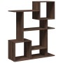 Librería divisora madera ingeniería marrón roble 92x29x112 cm by , Bookcases and shelves - Ref: Foro24-858126, Price: 73,01 €...