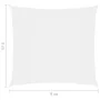 Square sail awning Oxford cloth white 5x5 m by vidaXL, Umbrellas - Ref: Foro24-135251, Price: 75,52 €, Discount: %