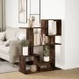 Raumteiler-Bücherregal aus geräucherter Eichen-Ingenieurholz, 92x29x112 cm. von , Bücherregale und Regale - Ref: Foro24-85812...