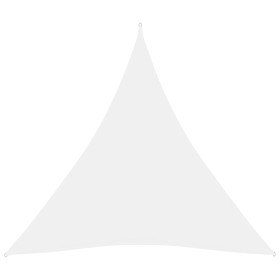 Triangular sail shade in white Oxford fabric 3.6x3.6x3.6 m by vidaXL, Umbrellas - Ref: Foro24-135281, Price: 22,97 €, Discoun...